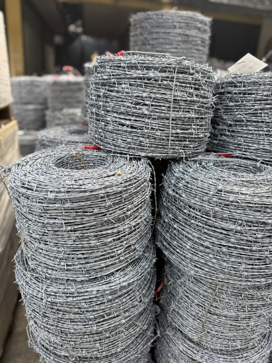 Barbed Wire Rolls 14G x 4" 250m/Roll