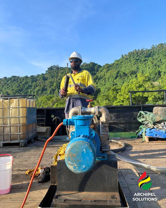 Fueling Growth: New Archipel Solutions Station Underway in Bwatnapni, Pentecost ⛽